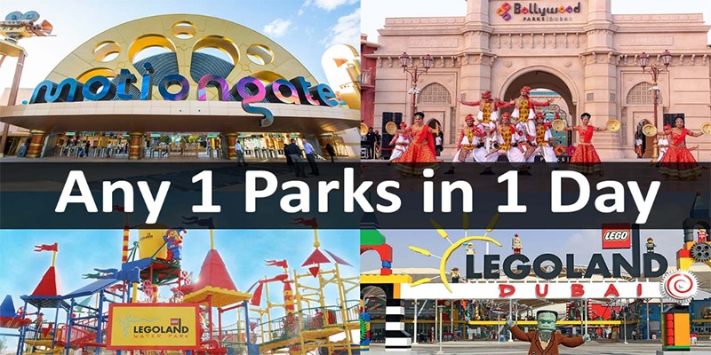 Dubai Parks & Ressort One Day Any Park
