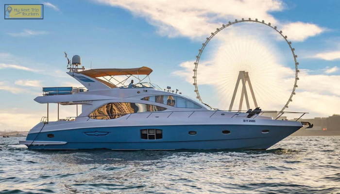 LUXURY YACHT II 95 FT II SEATING CAPACITY 55-PAX II PRIVATE TRANSFERS II MARINA DUBAI