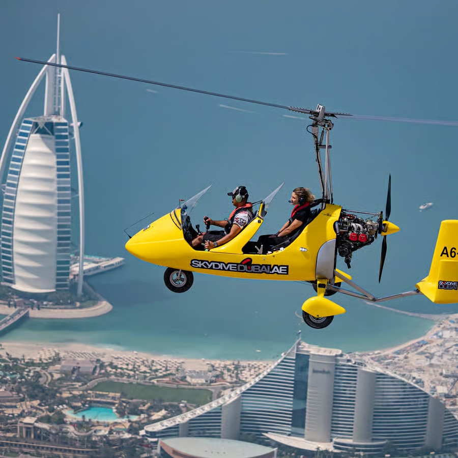 Ski Dive Gyrocopter With Transfers