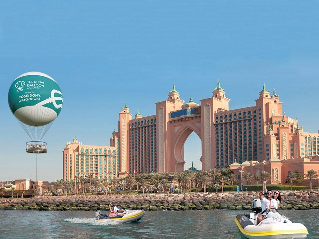 The Dubai Balloon at Atlantis With Return Private Transfers