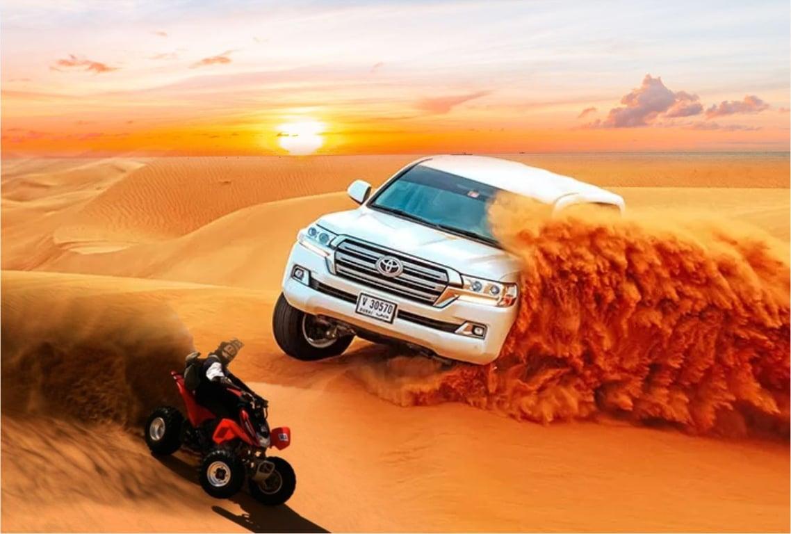 VIP Desert Safari Dubai with ATV Bike & Premium Camp